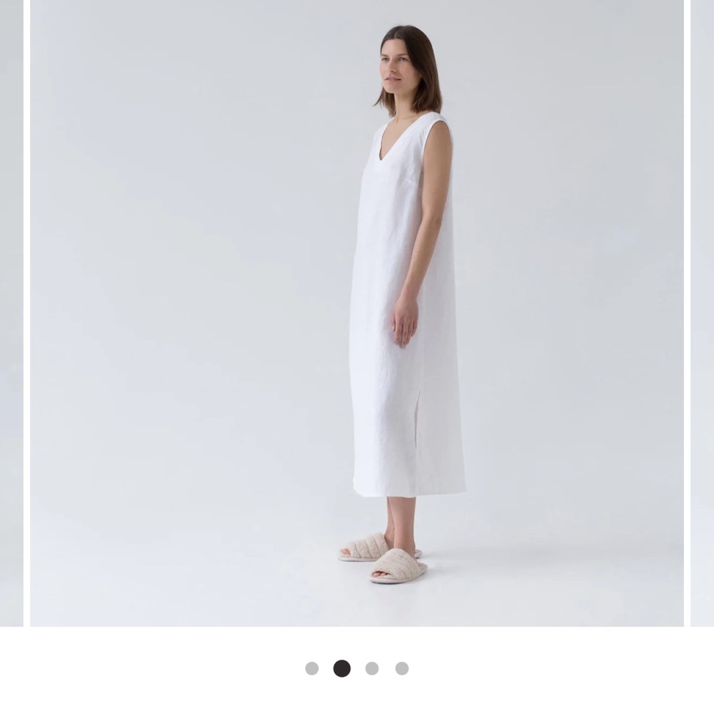 Linen Tales Nasturtium Nightdress - Picture 3 of 9